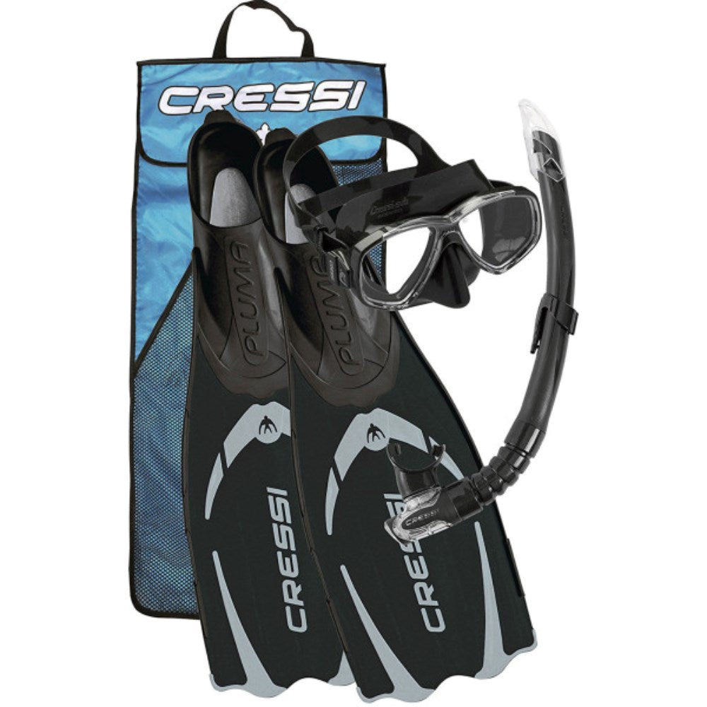 Cressi Pluma Snorkel Set