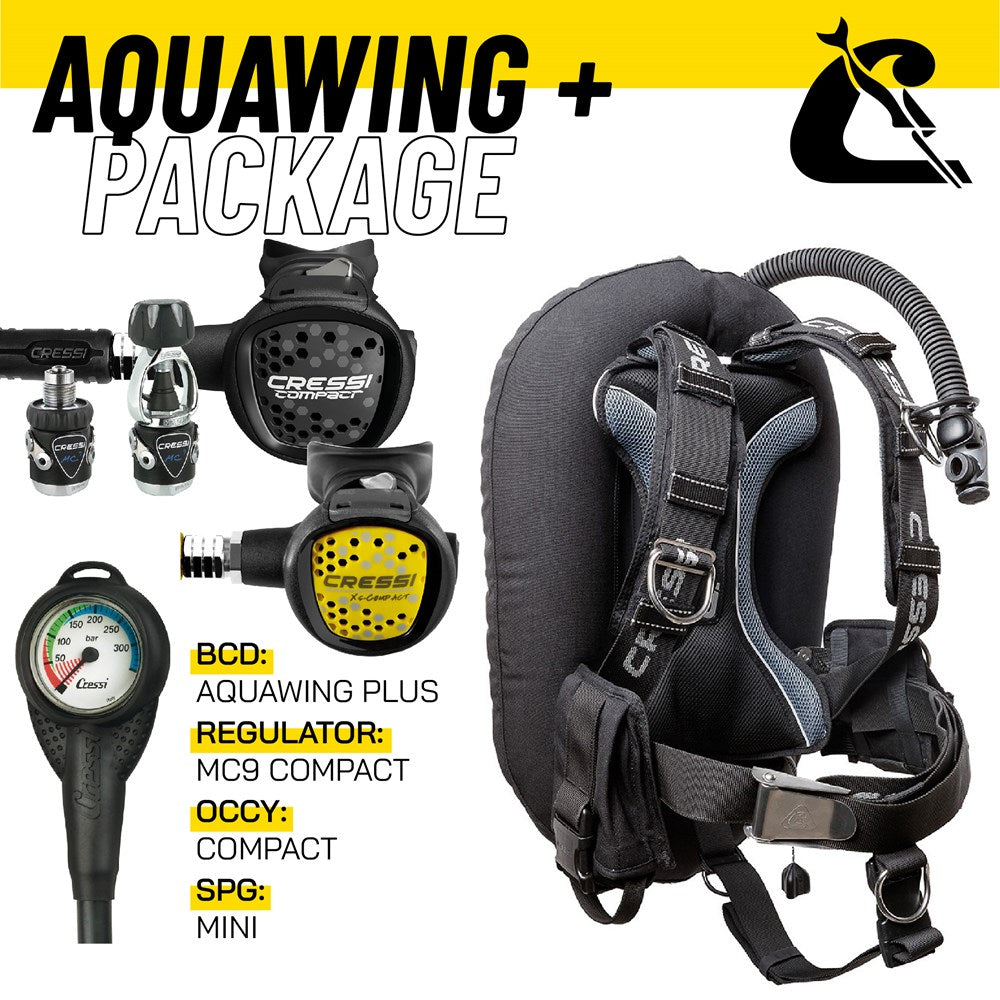 Cressi Aquawing MC9 Package