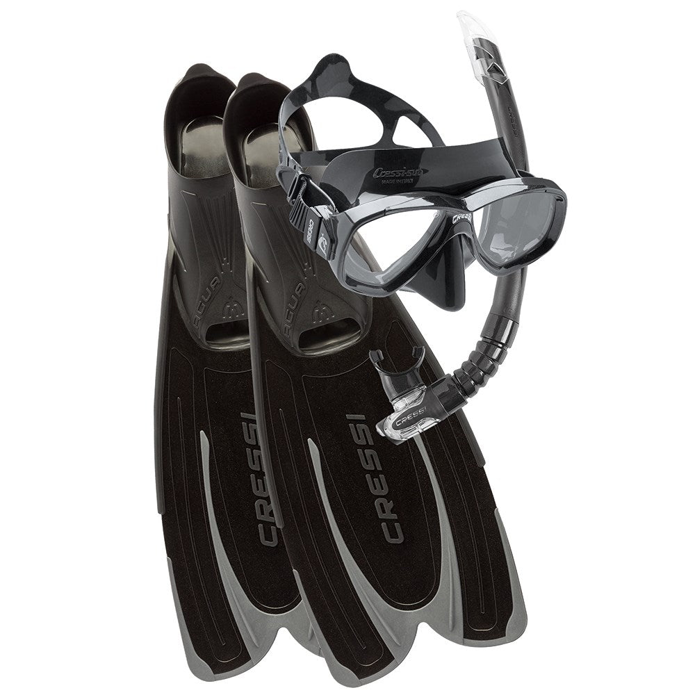 Cressi Auga Snorkel Set